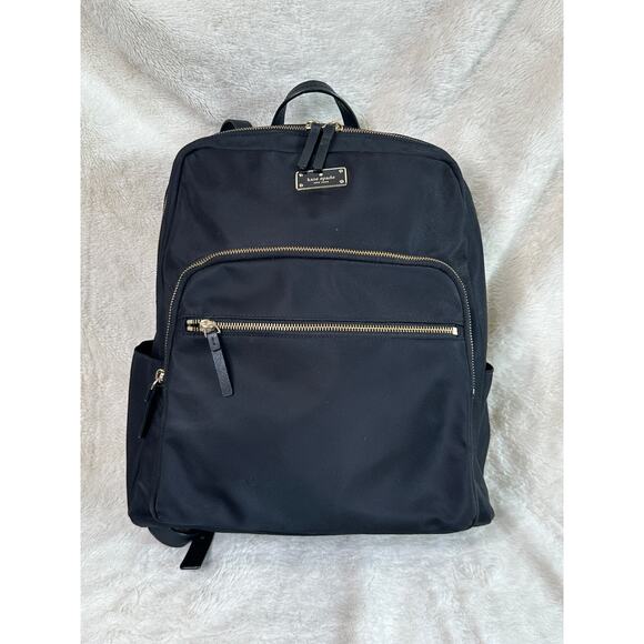 KATE SPADE Hilo Blake Ave XL Laptop Backpack Nylon Black $225 main image 6